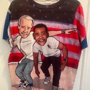 Watch The Throne x Presidential (Biden & Obama) Graphic Tee Shirt